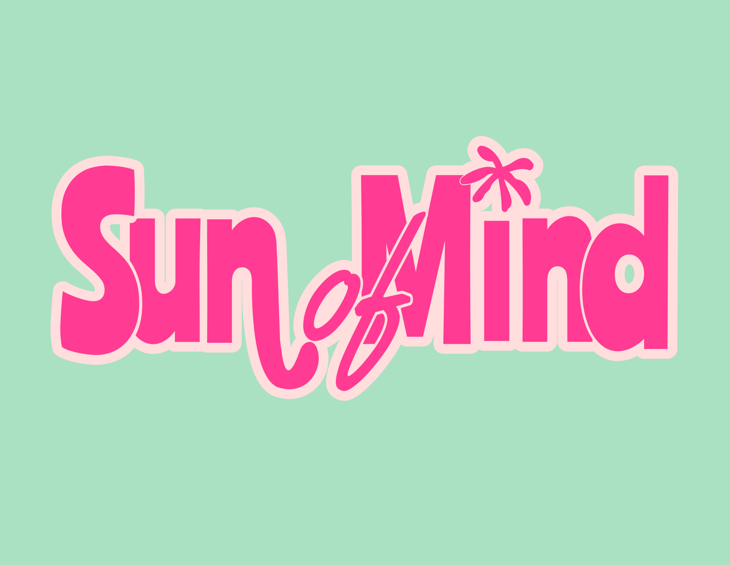 Sunofmind_Vanessa_LOGO PRIMAIRE ROSE FOND VERT